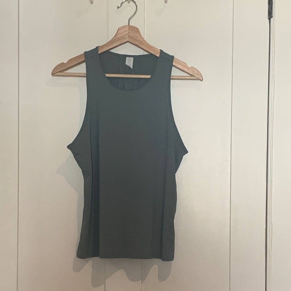 Old Navy Sleeveless Active Tank Top - sage green